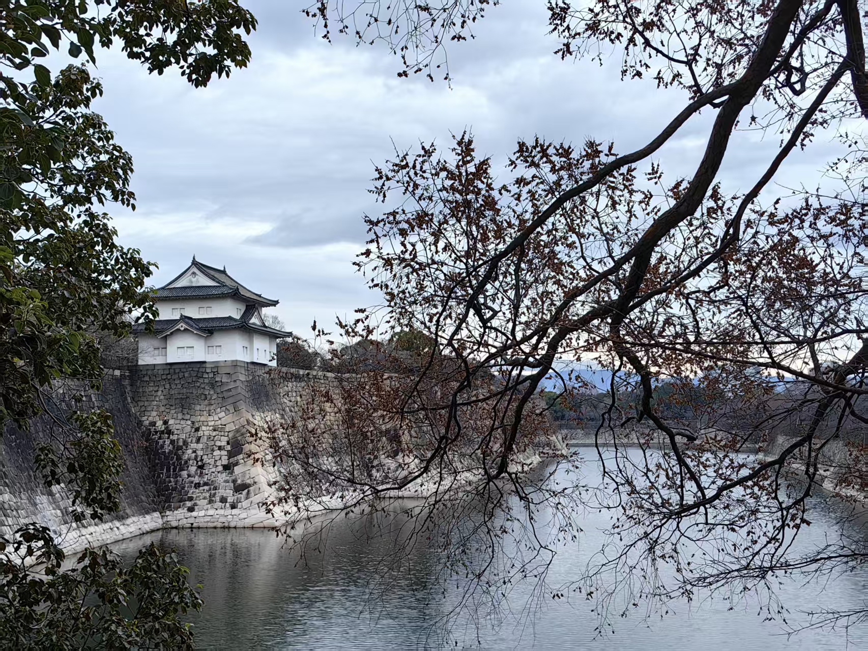 大阪城外