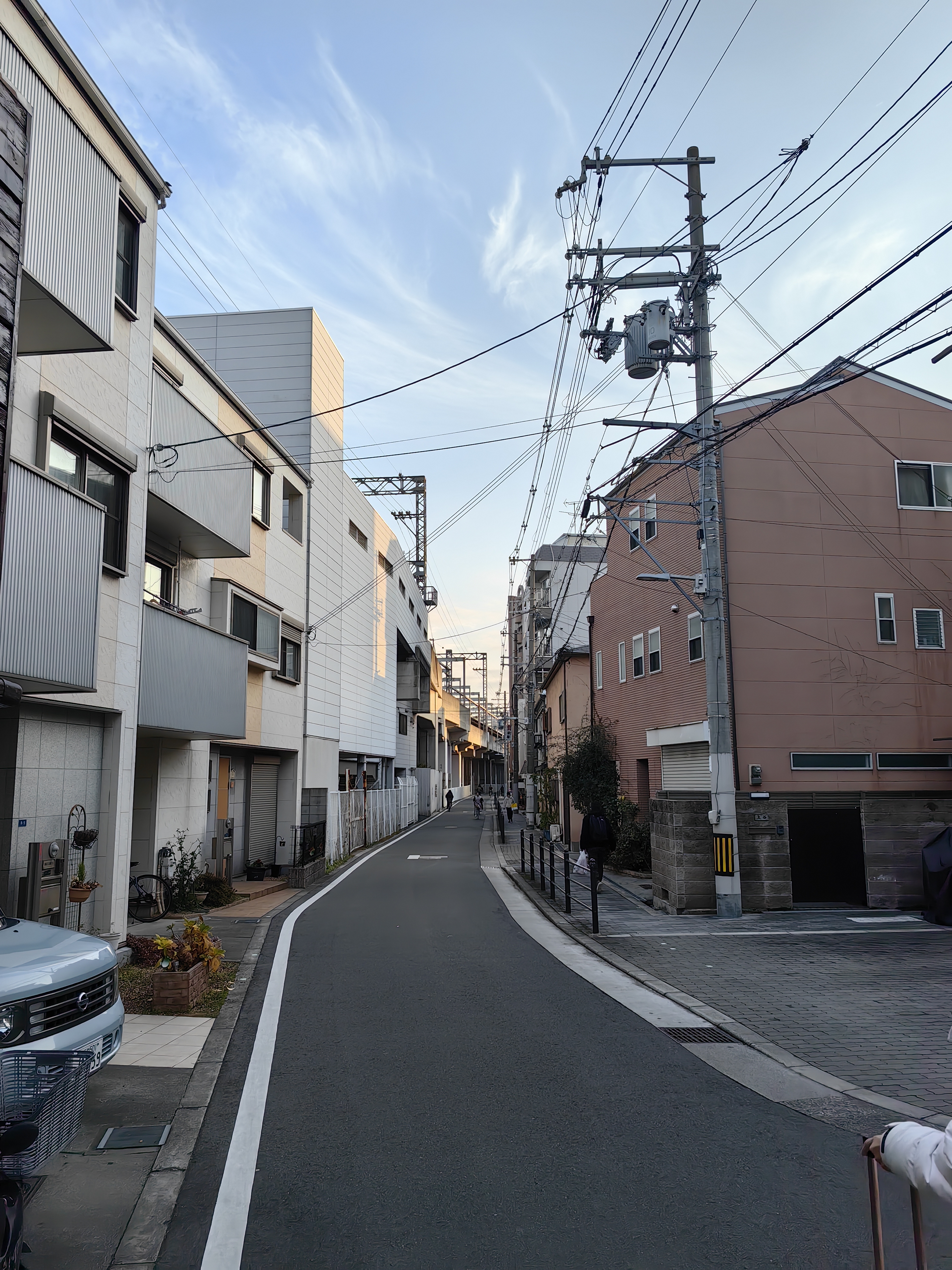 真实的日本住宅区环境